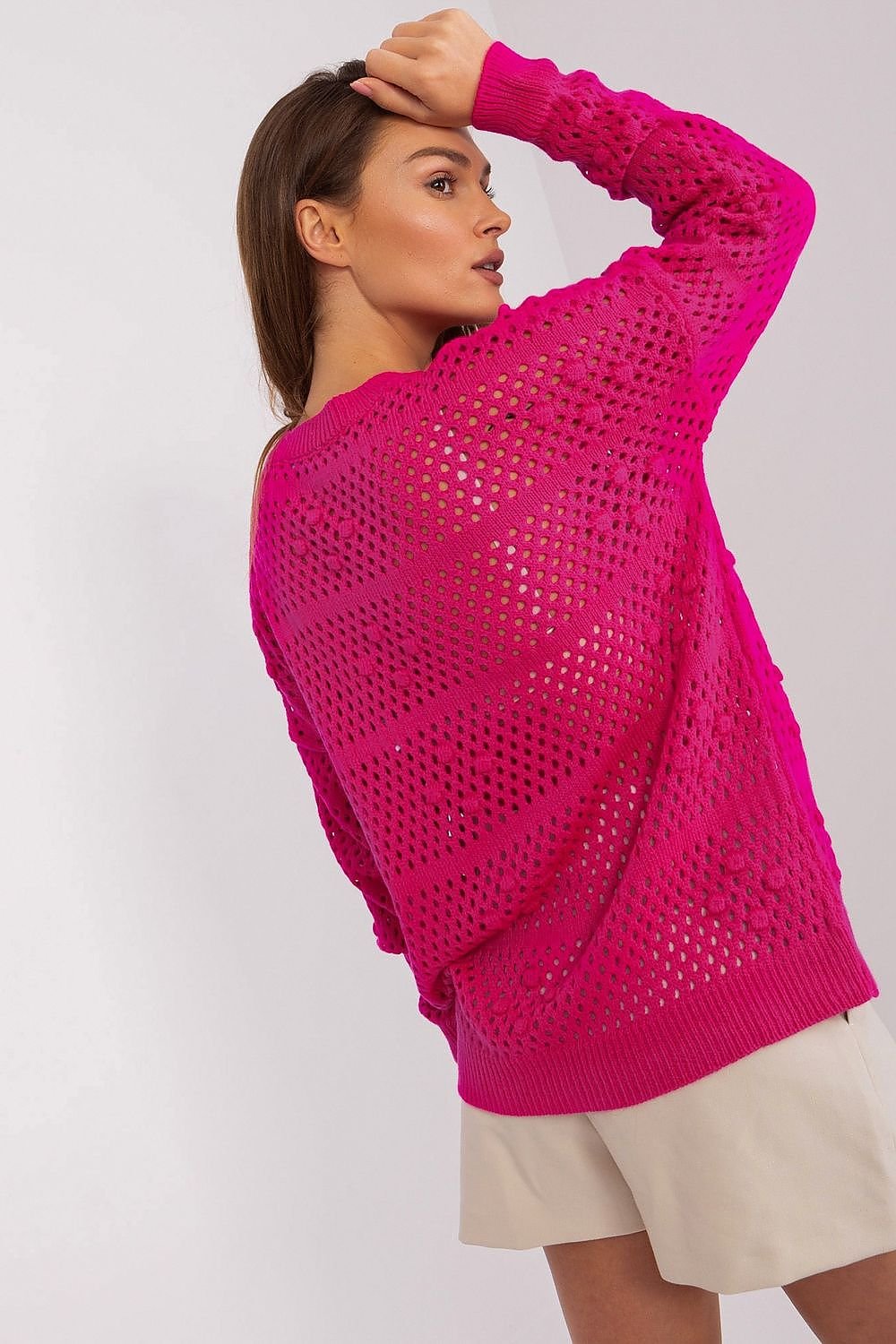 TEEK - Knitted Mesh Sweater Top TOPS TEEK MH