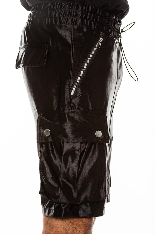 TEEK - Mens Satin Street Cargo Shorts SHORTS TEEK FG