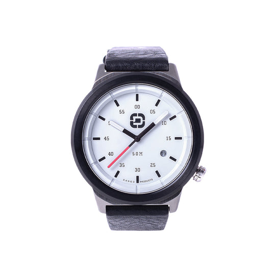 TEEK - MENS DAPPER WATCH WATCH TEEK D WHITE FACE/BLACK LEATHER