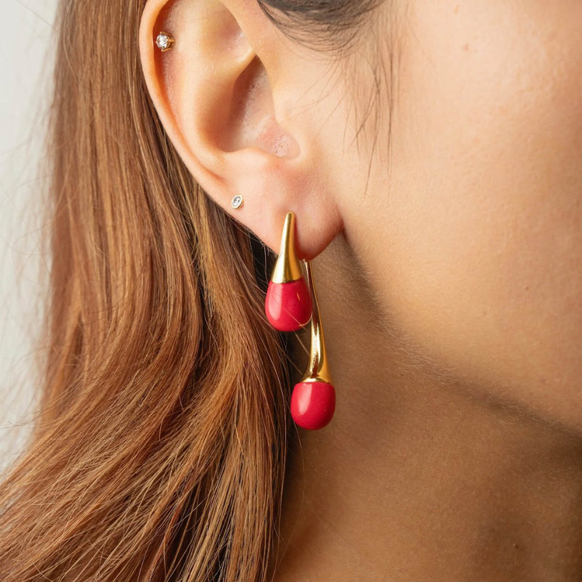 TEEK - Interchangeable Double Drop Earrings JEWELRY TEEK GNH