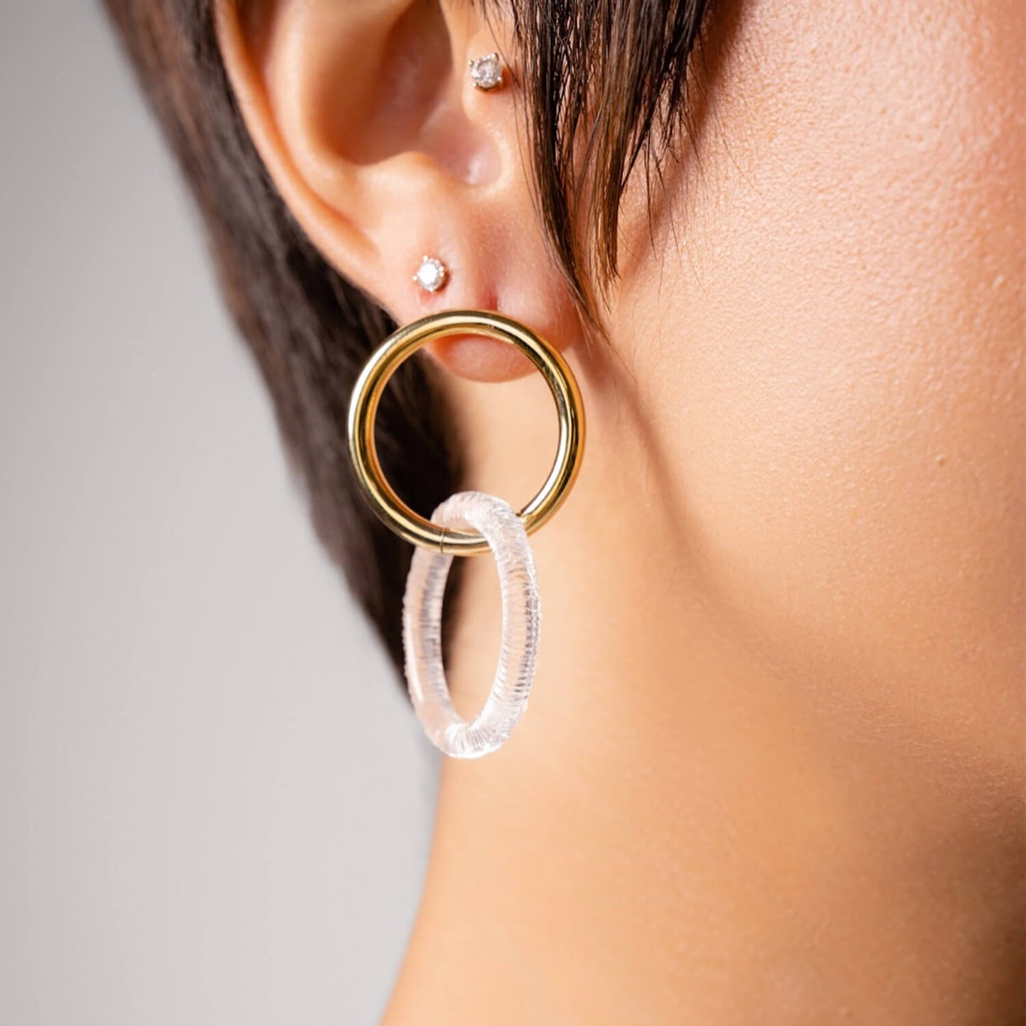TEEK - Double Drop Lucite Earrings JEWELRY TEEK GNH