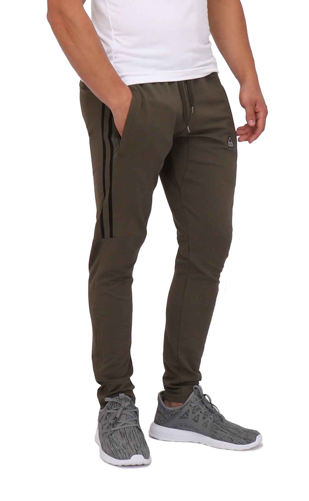 TEEK - Ultimate Flex Jogger Sweatpants - (Tall Fit) PANTS TEEK SCR 30W 36L Khaki Green/Black