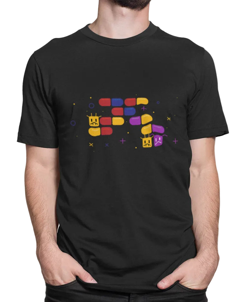 Men's Gamer Retro Logo Short Sleeve T-Shirt ND T shirt Onetify