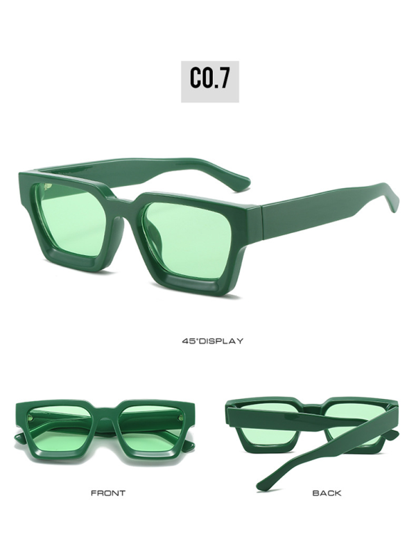 TEEK - Thick Frame Square Sunglasses EYEWEAR TEEK K