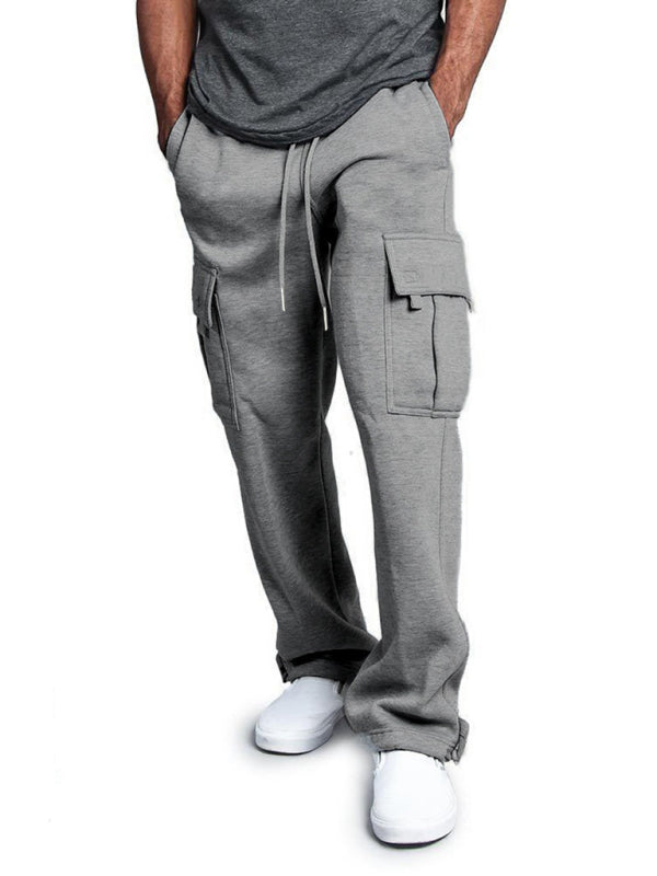 TEEK - Mens Cargo Sweatpants Trousers PANTS TEEK K Grey M