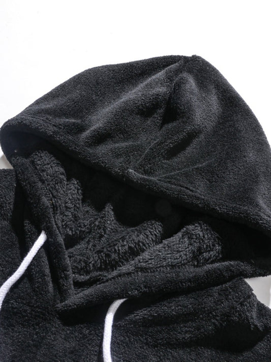 TEEK - Mens Fleece Hoodie Jacket TOPS TEEK K