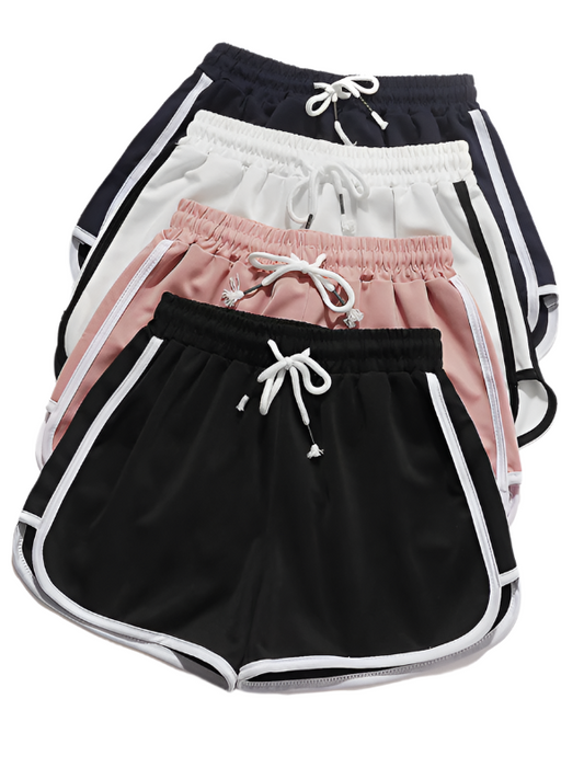 TEEK - Sports Style Three-Quarter Shorts SHORTS TEEK K Black S