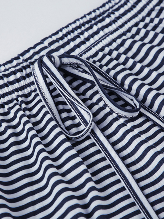 TEEK - Loose Low-Rise Knitted Wide-Legged Trousers PANTS TEEK K