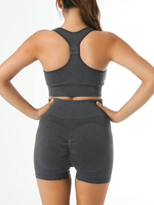 TEEK - Cropped Stretch Sports Tank Top TOPS TEEK K