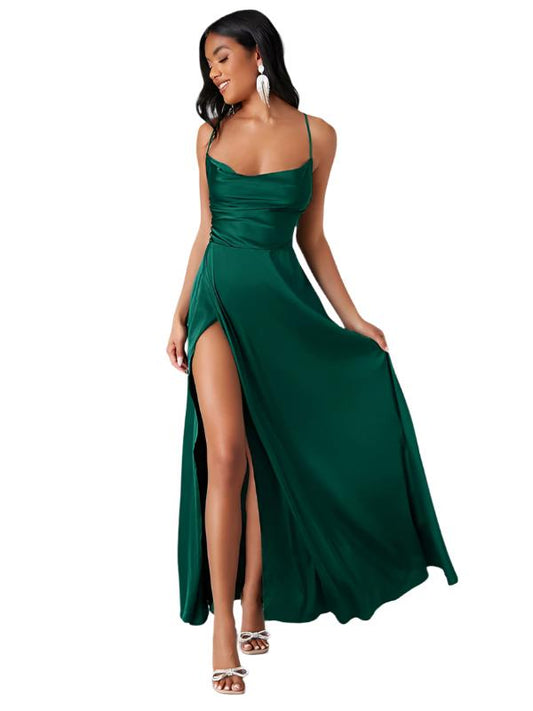 TEEK - Slim Fit Elegant Backless Long Dress DRESS TEEK K