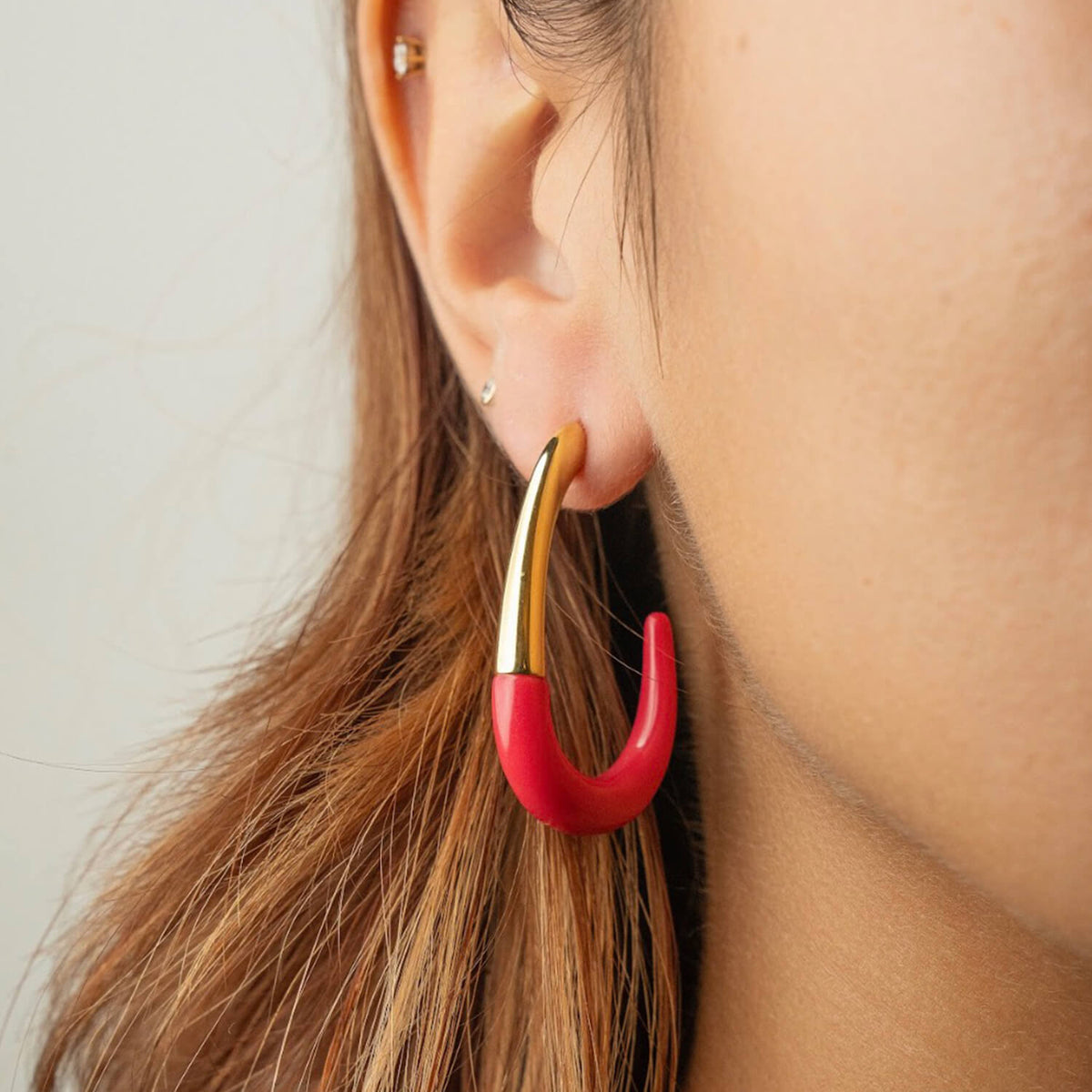 TEEK - J Hoop Earrings JEWELRY TEEK GNH
