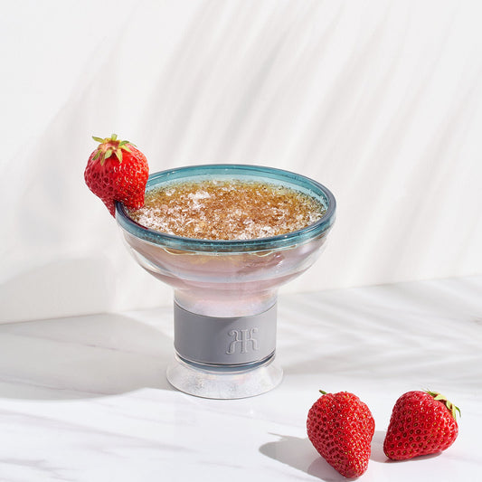 TEEK - Eze Frozen Margarita & Cocktail Chiller Glasses Acrylic Set HOME DECOR TEEK KS