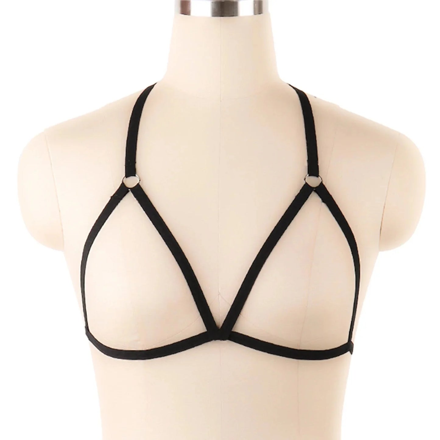 TEEK - Black Borado Triangle Body Harness BRA TEEK MS