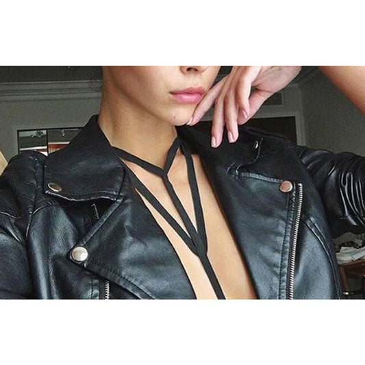 TEEK - Black Cairns Body Harness Bra BRA TEEK MS