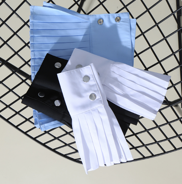 TEEK - Zend Pleated Wrist Cuffs TOPS TEEK MS