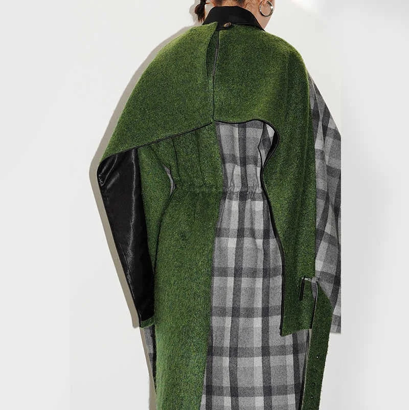 TEEK - Kuchana Asymmetric Cape Coat COAT TEEK MS