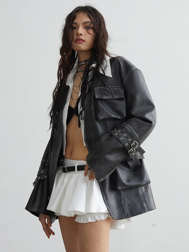 TEEK - Mauarci Vegan Leather Jacket JACKET TEEK MS