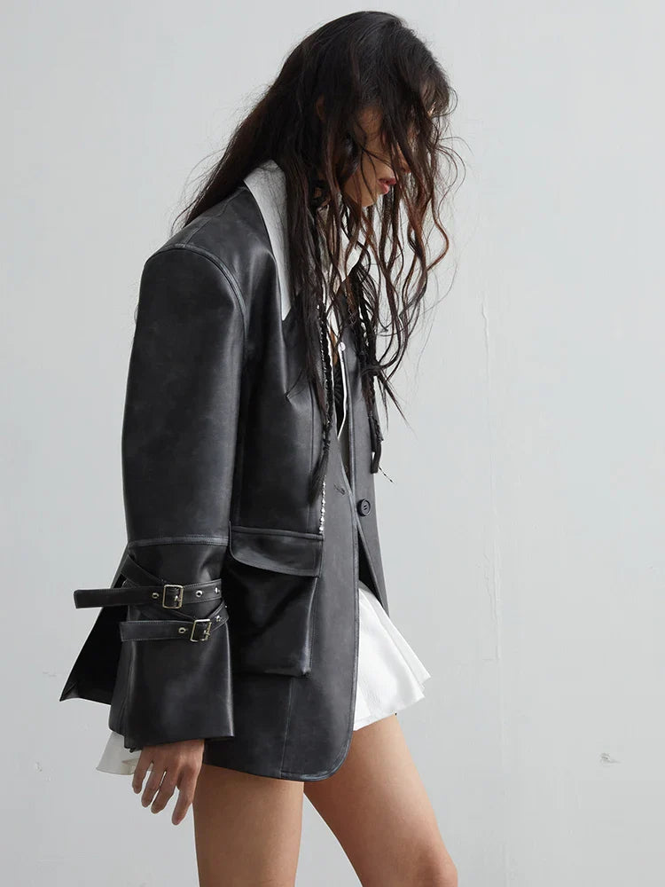 TEEK - Mauarci Vegan Leather Jacket JACKET TEEK MS