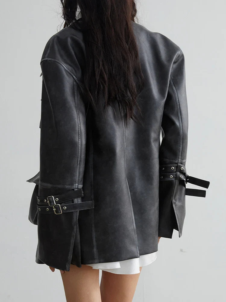 TEEK - Mauarci Vegan Leather Jacket JACKET TEEK MS