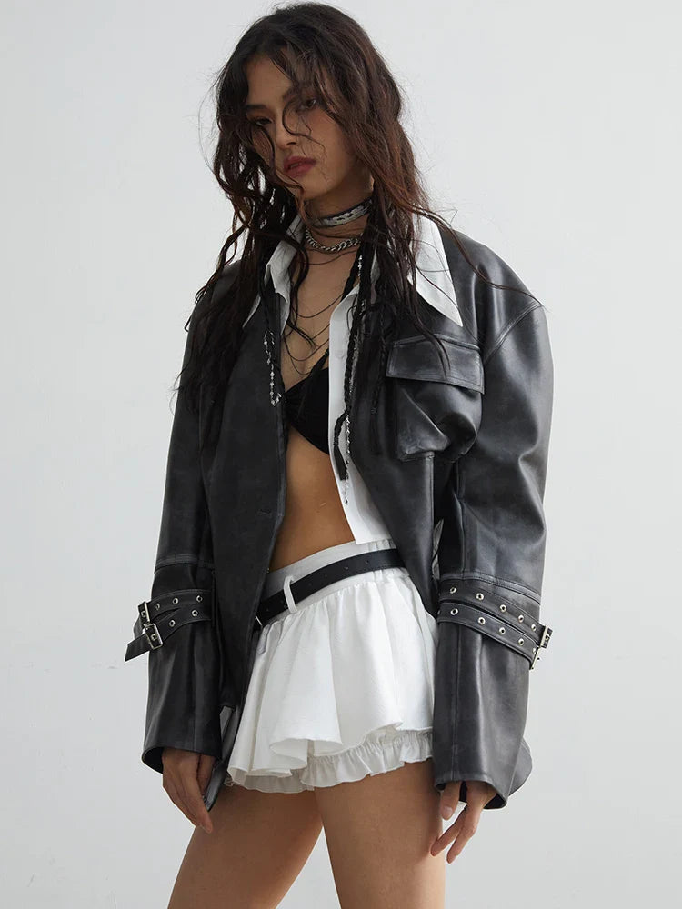 TEEK - Mauarci Vegan Leather Jacket JACKET TEEK MS