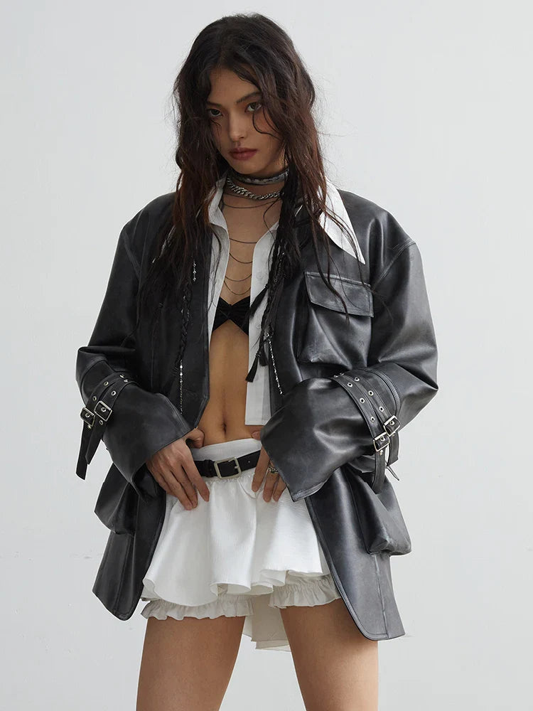 TEEK - Mauarci Vegan Leather Jacket JACKET TEEK MS