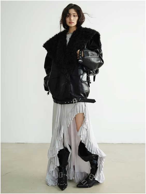 TEEK - Pumaba Fuzz Motorcycle Jacket JACKET TEEK MS