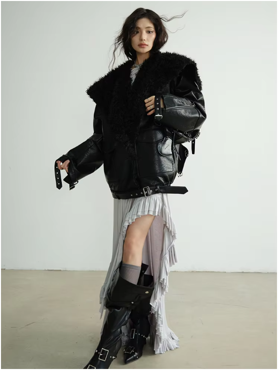 TEEK - Pumaba Fuzz Motorcycle Jacket JACKET TEEK MS