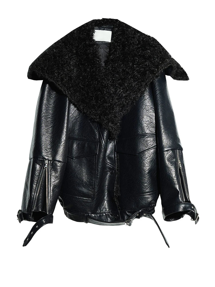 TEEK - Pumaba Fuzz Motorcycle Jacket JACKET TEEK MS Black S