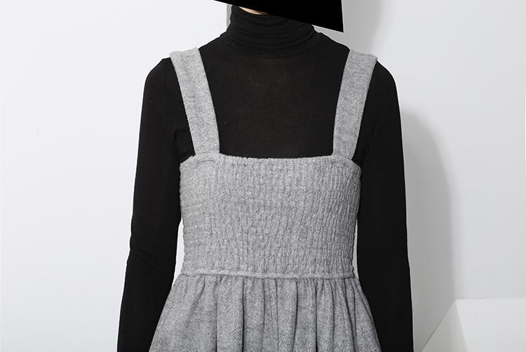TEEK - Jucee Wide Leg Overalls - Gray OVERALLS TEEK MS
