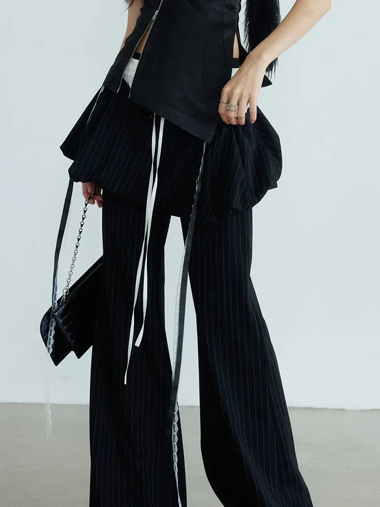 TEEK - Meetah Skirt Waist Bellbottom Pants PANTS TEEK MS