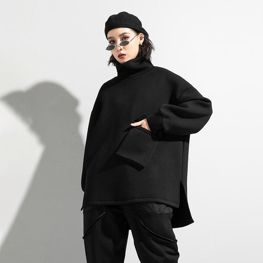 TEEK - Tamaka Pocket Turtleneck Long Sleeve Shirt TOPS TEEK MS