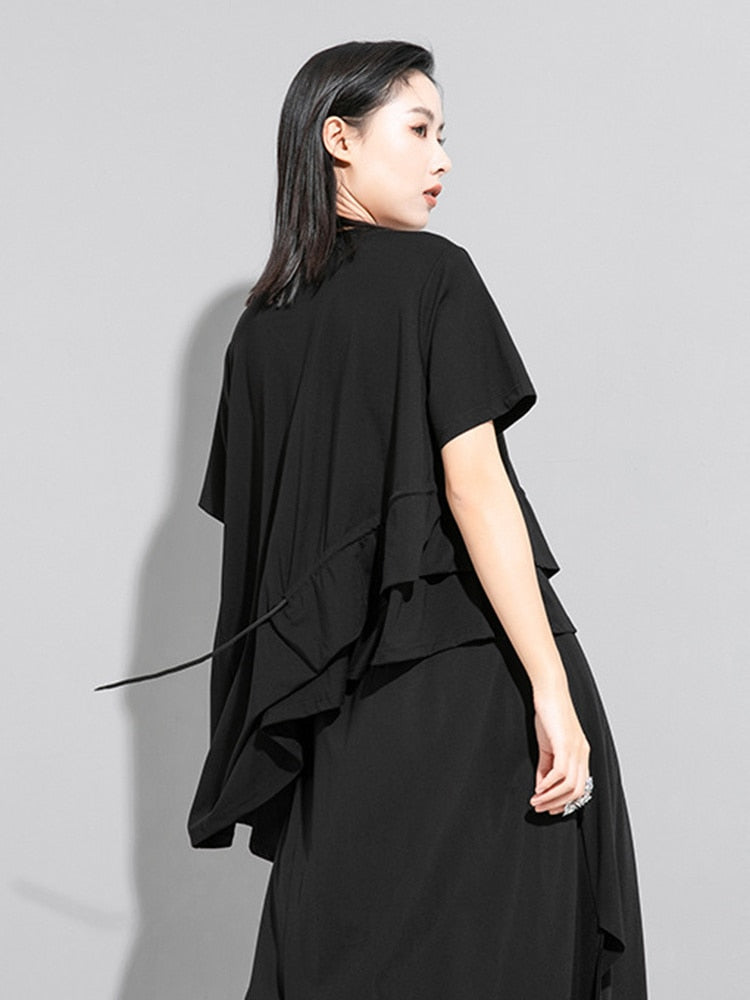 TEEK - Sween Drawstring Shirt - Black TOPS TEEK MS