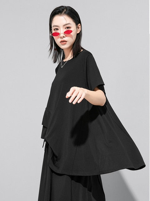 TEEK - Sween Drawstring Shirt - Black TOPS TEEK MS