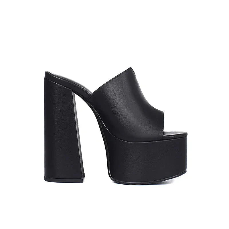 TEEK - Bratt Platform Slide - Black SHOES TEEK MS 3