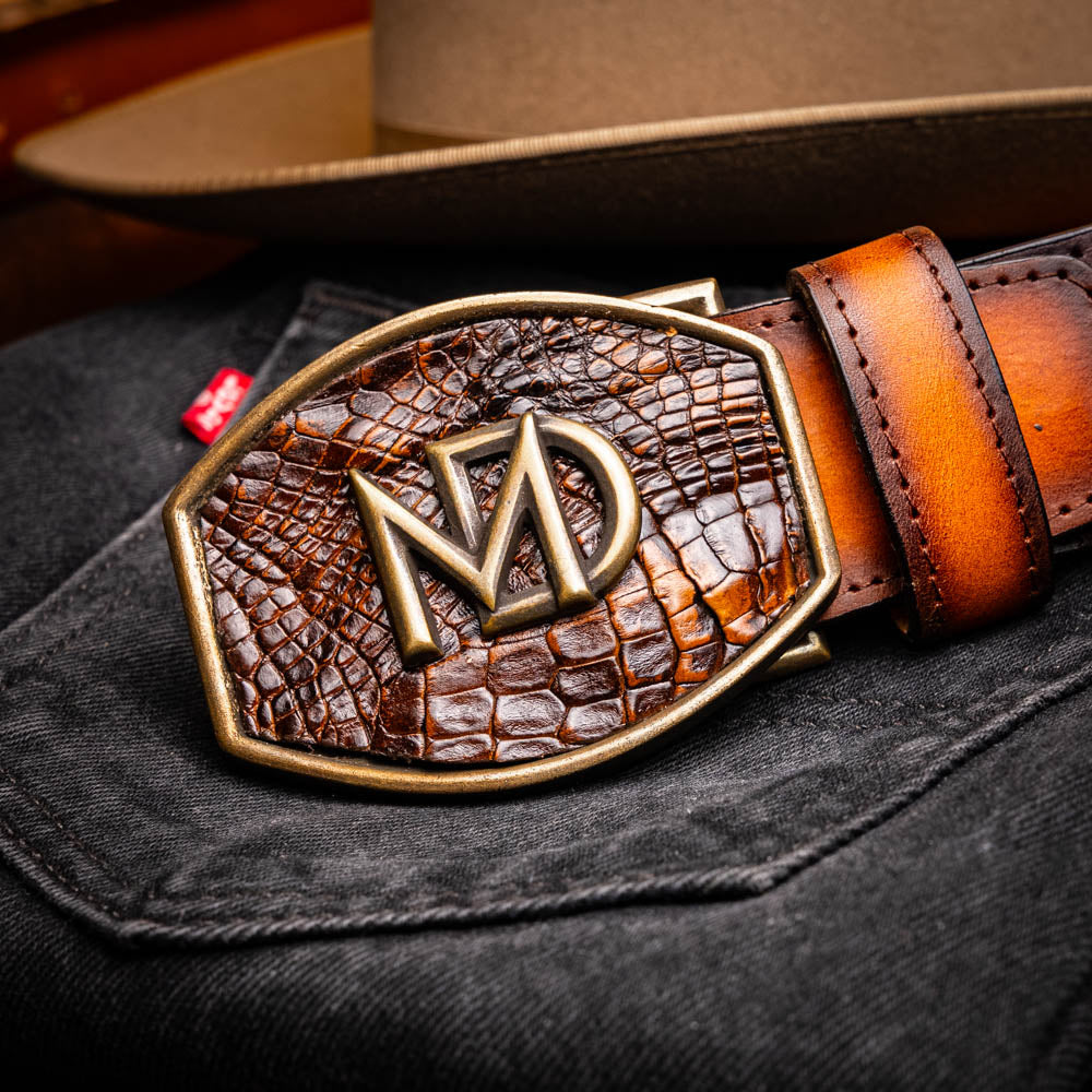 TEEK - Mens Montana Belt Aged Brown BELT TEEK MDM