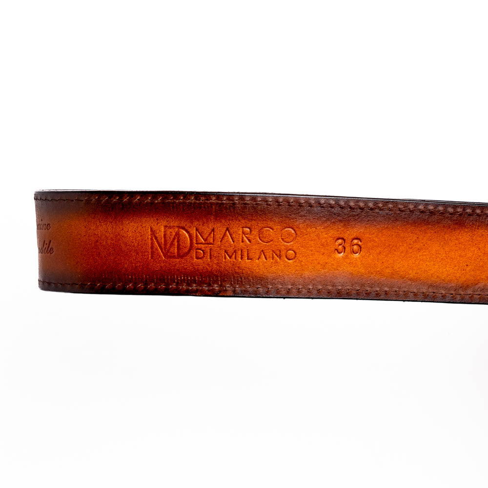 TEEK - Mens Montana Belt Aged Brown BELT TEEK MDM
