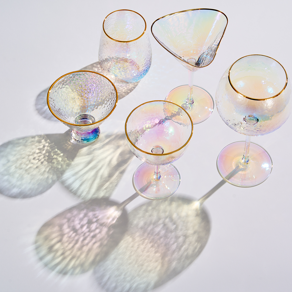 TEEK - Dulce Martini Cocktail Glassware Set HOME DECOR TEEK KS