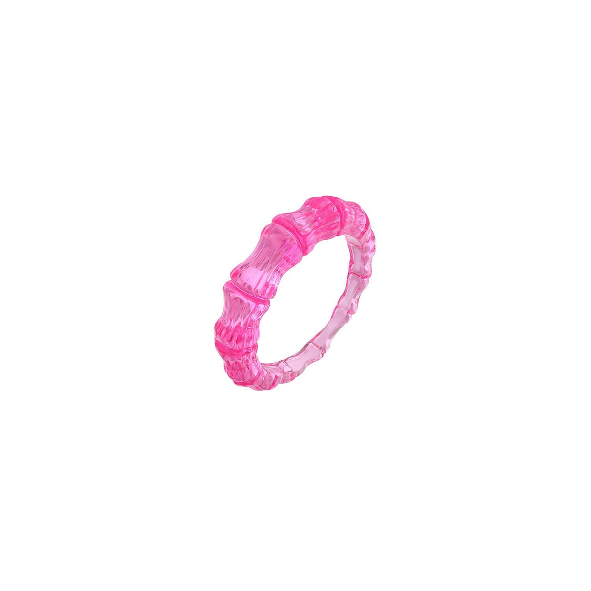 TEEK - Bamboo Lucite Rings Set of 5 JEWELRY TEEK GNH