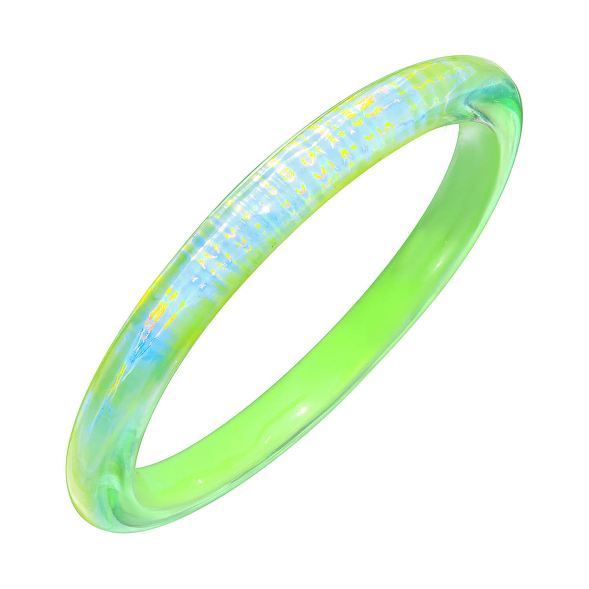TEEK - Rave Slip On Lucite Bangle JEWELRY TEEK GNH RAVE-NEON-GREEN