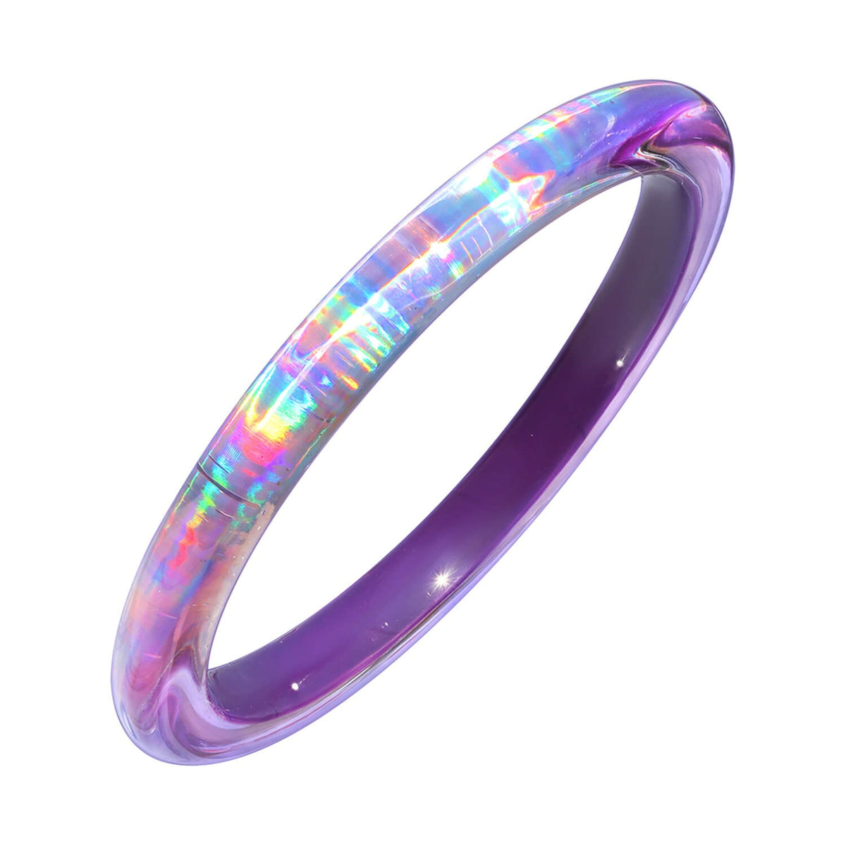 TEEK - Rave Slip On Lucite Bangle JEWELRY TEEK GNH RAVE-PURPLE