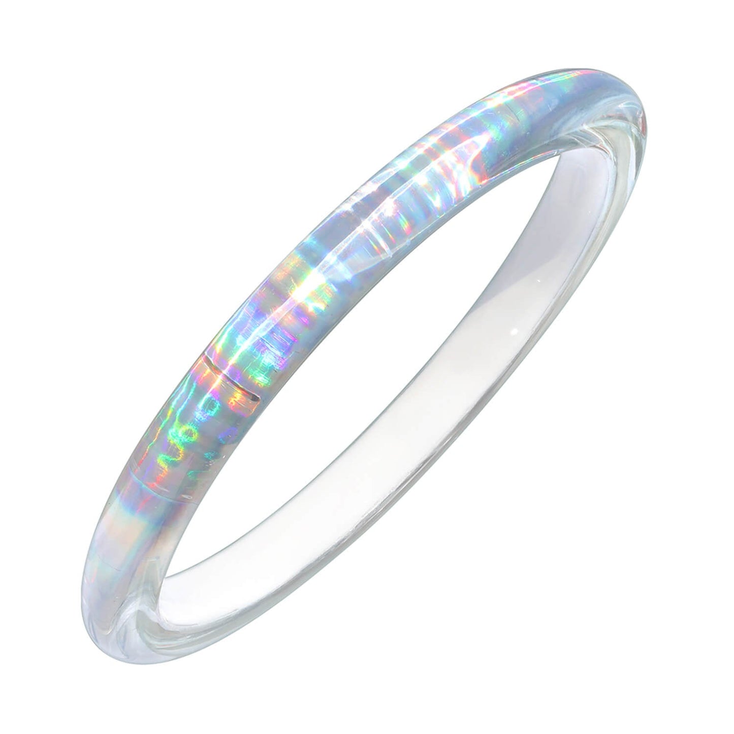 TEEK - Rave Slip On Lucite Bangle JEWELRY TEEK GNH RAVE-WHITE