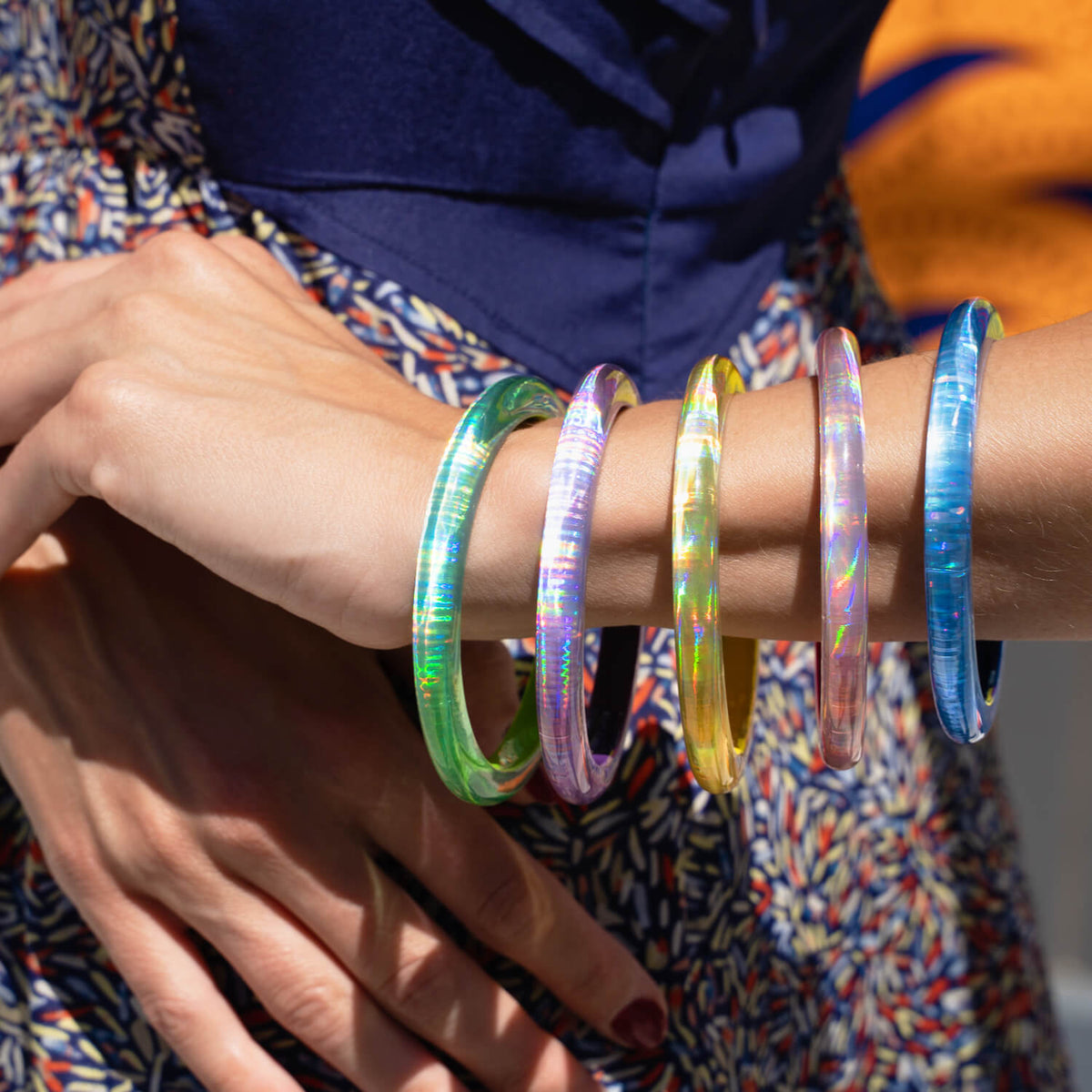 TEEK - Rave Slip On Lucite Bangle JEWELRY TEEK GNH