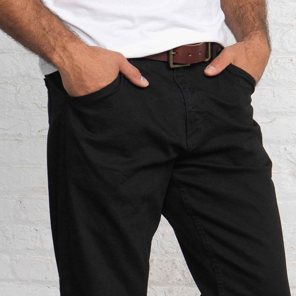TEEK - Relaxed Fit - Black JEANS TEEK DDA