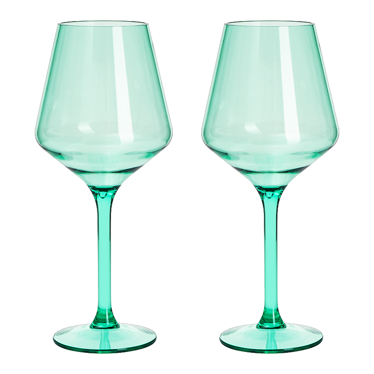 TEEK - Saint Tropez Acrylic Stemmed Wine Glassware Set HOME DECOR TEEK KS
