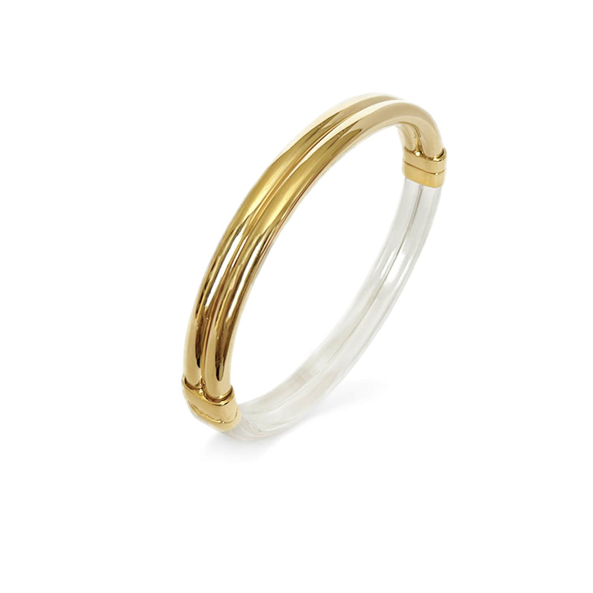 TEEK - Ridge Lucite Hinge Bangle JEWELRY TEEK GNH