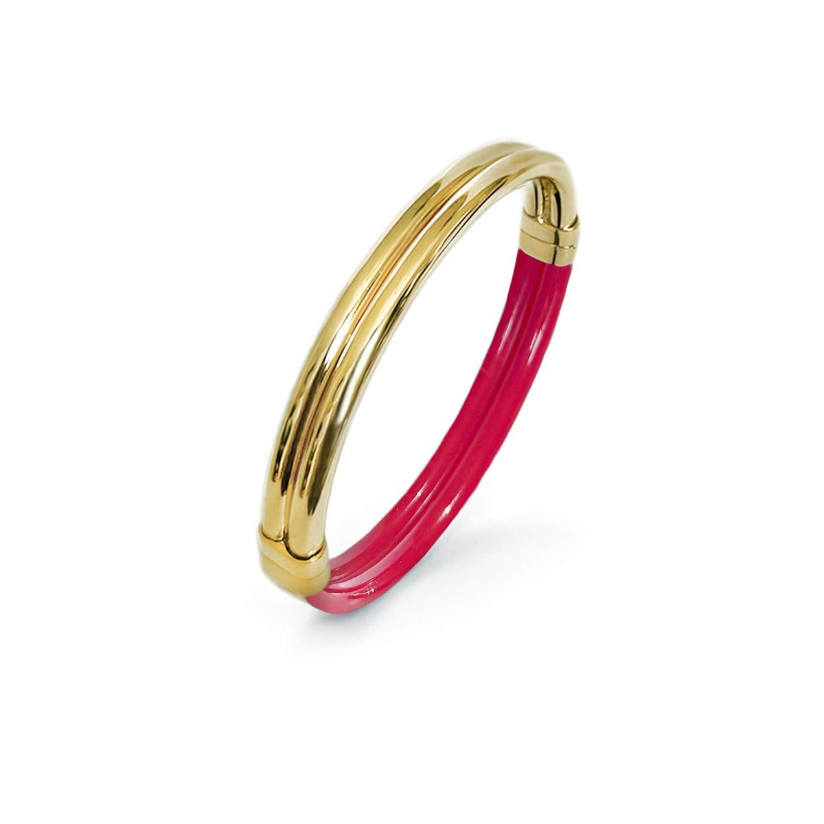 TEEK - Ridge Lucite Hinge Bangle JEWELRY TEEK GNH