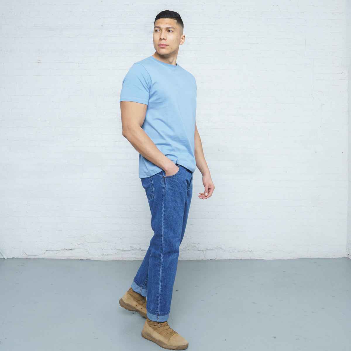 TEEK - 100% Cotton Relaxed Fit Stone Wash JEANS TEEK DDA 32 28