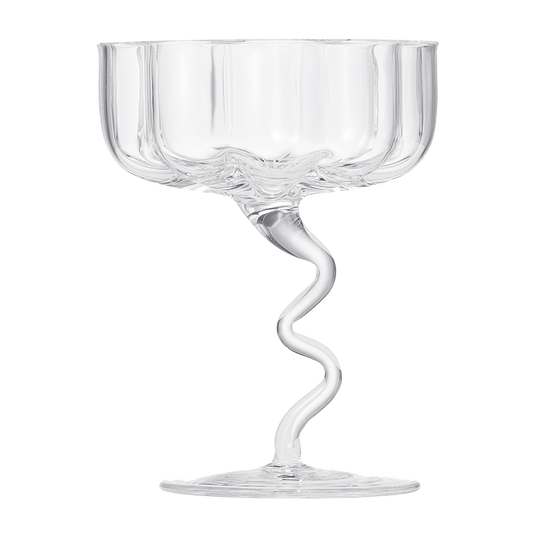 TEEK - Asteria Champagne Coupe Cocktail Glassware Clear Set HOME DECOR TEEK KS