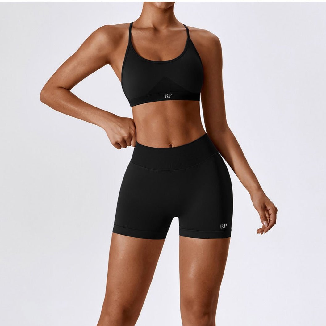 TEEK - Sienna V Back Shorts SHORTS TEEK RP Small Black