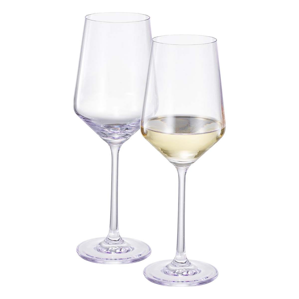 TEEK - Monet Stemmed Wine Glassware Purple Set HOME DECOR TEEK KS